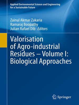 cover image of Valorisation of Agro-industrial Residues – Volume I
